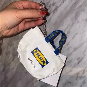 IKEA - Mini Tote Bag Keychain 🤍💙